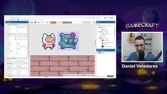 Tutorial Construct 3 para Iniciantes [2022] - Crie jogos sem código смотреть онлайн