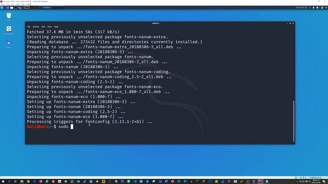 kali linux 2020(칼리리눅스 2020) #18 - 설치 및 한글설정 смотреть онлайн