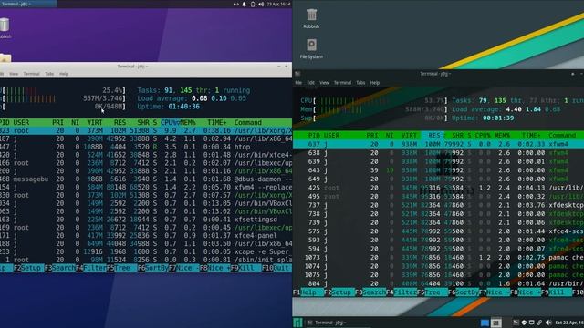 Xubuntu 22.04 vs Manjaro 21 (XFCE): RAM Usage смотреть онлайн