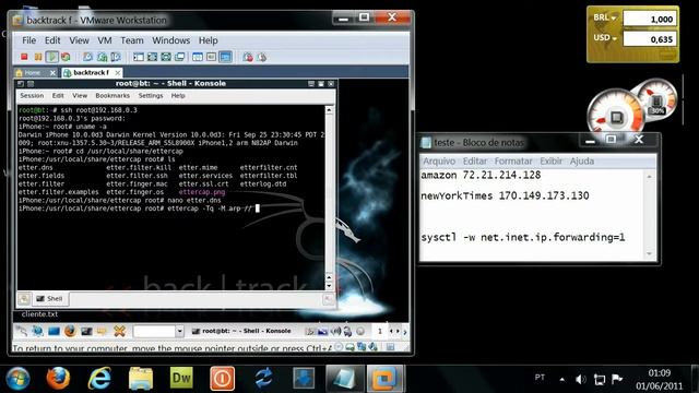 iPhone ettercap arp poisoning dns spoofing смотреть онлайн