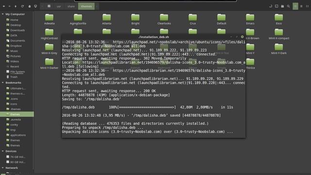 72 installing all icons and all themes with one script смотреть онлайн
