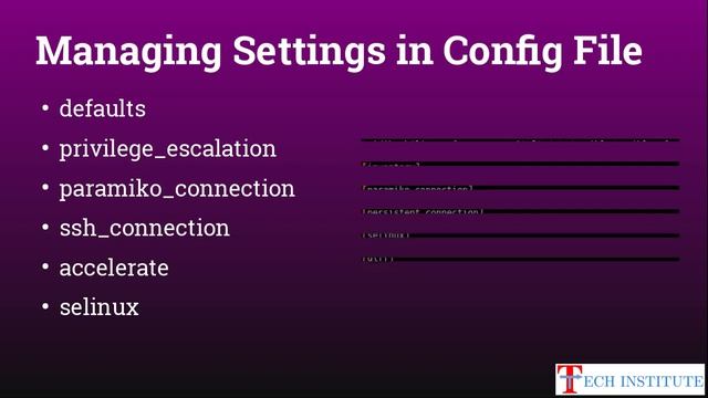 Automation with Ansible || Managing Ansible Configuration Files (Including common Config options) смотреть онлайн