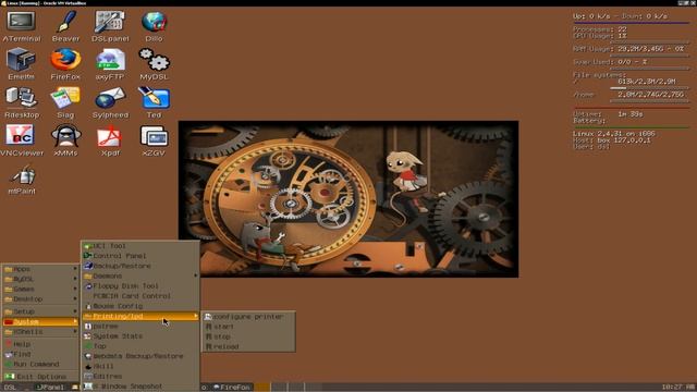 Damn Small Linux 4.11.RC2 смотреть онлайн