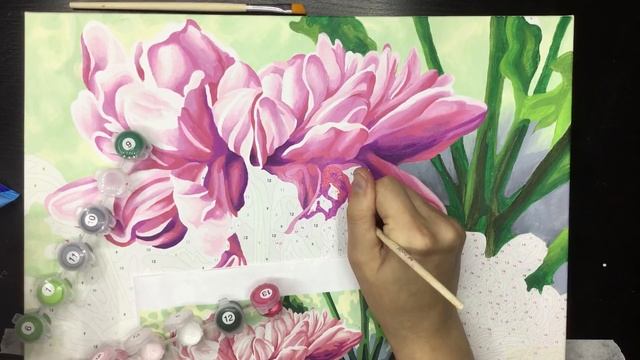 Раскрашиваем картину по номерам МОСФА "Астры" 4 ЧАСТЬ в прямом эфире! Рисовать просто! Раскраски смотреть онлайн