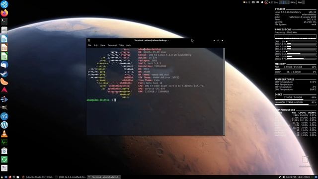 Ubuntu Studio 19.10 Eoan Ermine Review смотреть онлайн