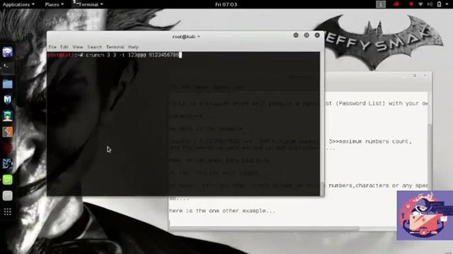CREATE WORDLIST USING CRUNCH IN KALI LINUX FOR HACKING[2017] LATEST!! смотреть онлайн