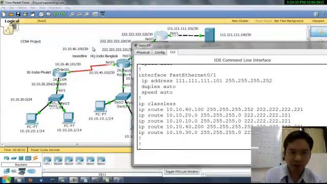 การ Config Static Route โดย Mr.Jodoi-Network Project III смотреть онлайн