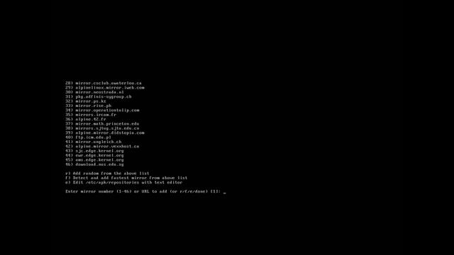 Install Linux Alpine to Hard drive смотреть онлайн