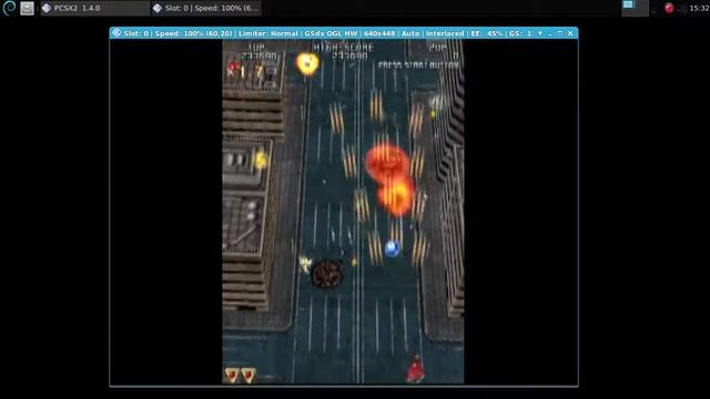 [PCSX2] Raiden III Gameplay - Debian Jessie смотреть онлайн