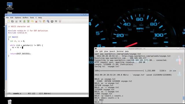 Programming in C: Lesson 8 - Count characters смотреть онлайн