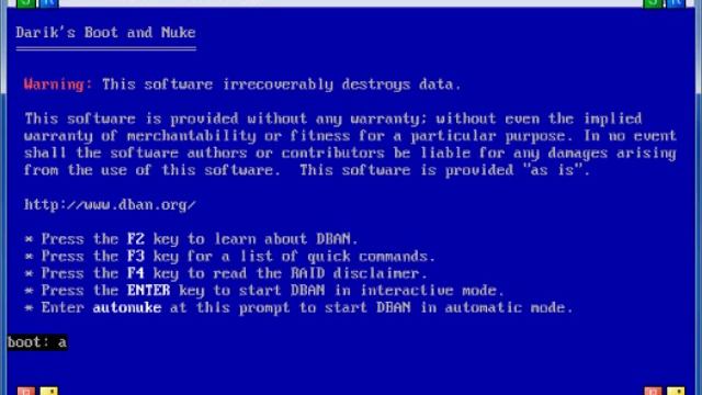Darik's Boot and Nuke смотреть онлайн