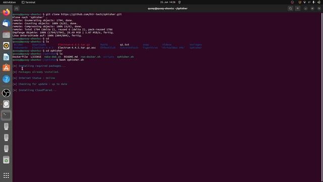 How to install "ZPHISHER" | UBUNTU смотреть онлайн