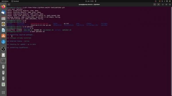 How to install "ZPHISHER" | UBUNTU
