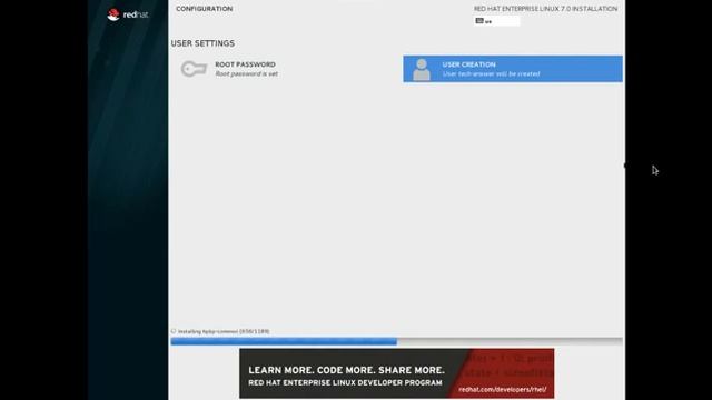 How to Install Red Hat Enterprise Linux RHEL 7 in GUI mode смотреть онлайн