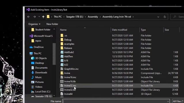 How to Use Irvine Library in Your Assembly Program смотреть онлайн
