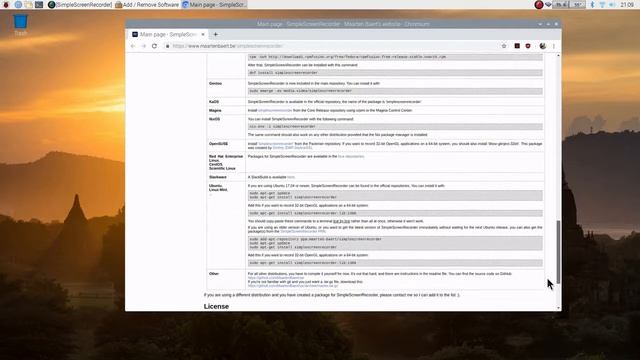 #3 Raspberry Pi 4 SimpleScreenRecorder Install смотреть онлайн