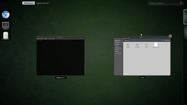 GNOME 3.2.1 Desktop Demo смотреть онлайн