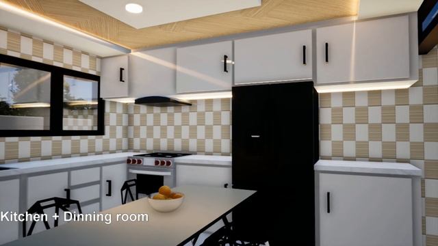 Tiny House design| 1 Bedroom-Hip Roof | 10mx8.3m смотреть онлайн