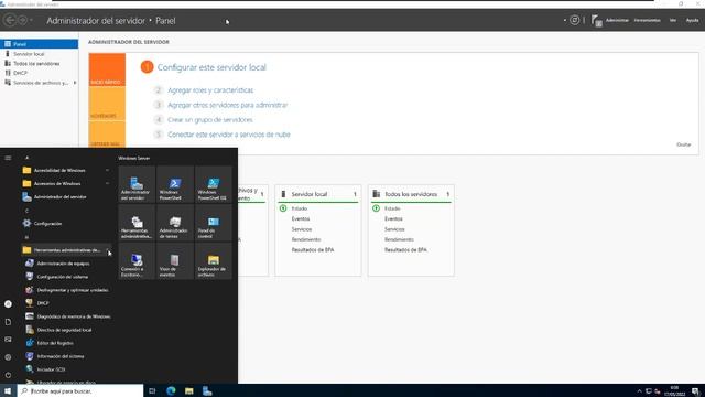 Configuración de Servidor DHCP en Windows server 2022 смотреть онлайн