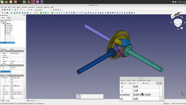 FREECAD #133 - DIFFERENTIAL MOVEMENT смотреть онлайн