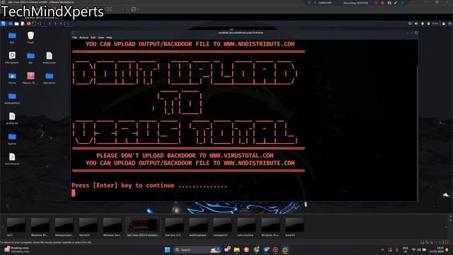 TheFatRat how to install and use in kali linux | kali tools p3 смотреть онлайн
