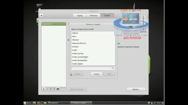إضافة اللغة العربية Linux mint смотреть онлайн