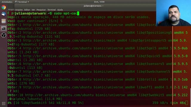 Minha pós instação do Ubuntu 18 04 смотреть онлайн