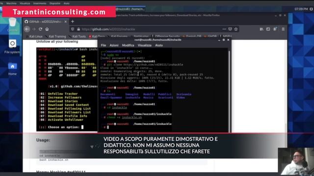 Come incrementare I follower di Instagram con Kali Linux смотреть онлайн