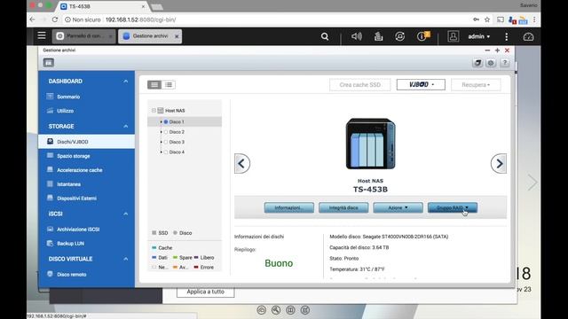 Recensione QNAP TS-453B: eccellente NAS Linux quad-core смотреть онлайн