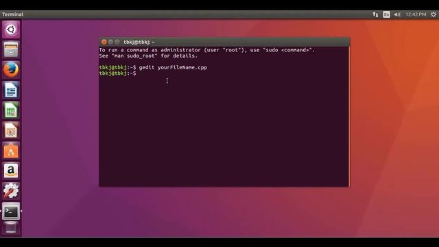How to write/compile/run c++ program on ubuntu смотреть онлайн