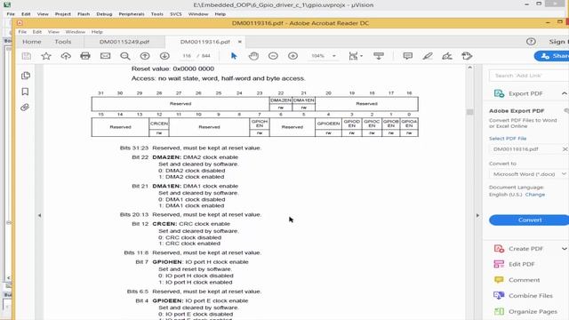Developing Object-Oriented GPIO Driver in C (Part II) Implementing the RCC Register Structure смотреть онлайн