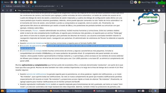 Cacharreando sin estrés XFCE 4.14 primeras impresiones en Arch смотреть онлайн