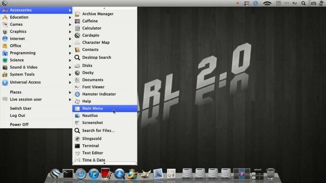 Linux Pearl Os 2.0. Alternative to Mac OS. Looks awesome... смотреть онлайн