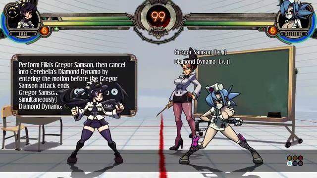 Skullgirls Tutorial Ch 4 Lesson 3: Blockbuster Sequels смотреть онлайн