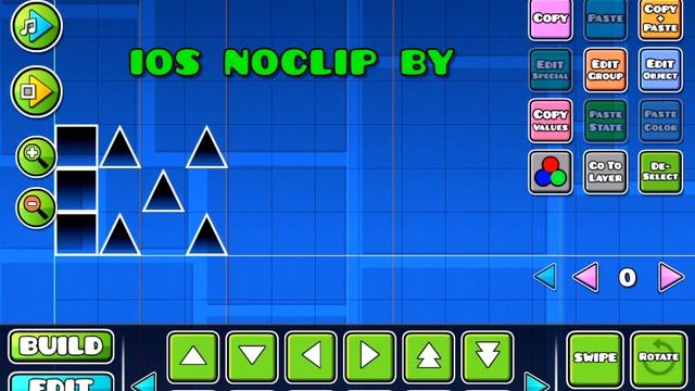 Geometry Dash Noclip Hack for iOS ( ͡° ͜ʖ ͡°) смотреть онлайн