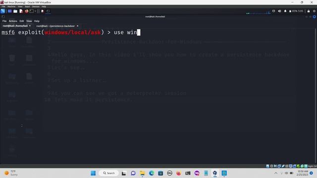 How hackers create persistence malware!!!!|kali linux смотреть онлайн