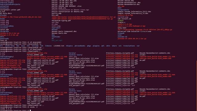 Anaconda tensorflow installation and set up environment through command line Linux смотреть онлайн