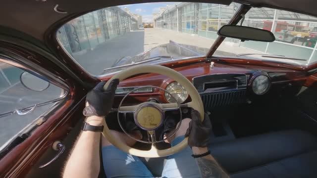 1959 ZIM (GAZ-12) 3.6L BRABUS (Restomod) - POV Overview & Test Drive