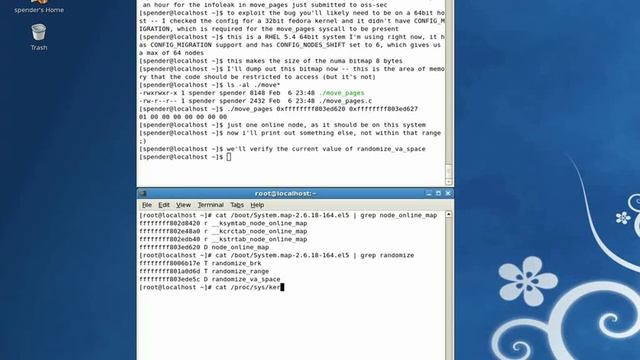 Linux 2.6.18+ move_pages() Infoleak Exploit смотреть онлайн