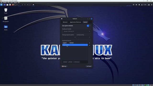 Change Keyboard Layout in Kali Linux | Vertical Line not Appearing in Kali Linux смотреть онлайн