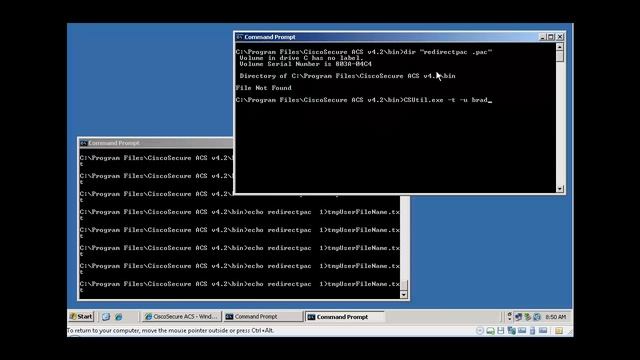 Cisco ACS Local PAC File Write Redirect смотреть онлайн