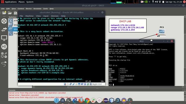 Install and Configure a DHCP Server - Part 2 : config fixed-address смотреть онлайн