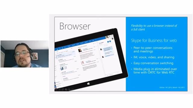 Skype for Business- Browser Experience смотреть онлайн