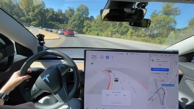 Tesla FSD Beta 10.2 - Record Distance With ZERO Disengagements! 🤯 смотреть онлайн
