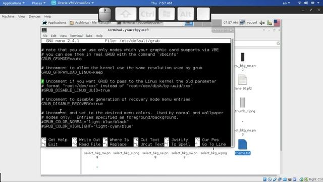 تغير theme الخاص بمحمل الإقلاع grub2 смотреть онлайн