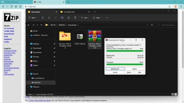 Instalar Kali Linux como máquina virtual en VirtualBox смотреть онлайн