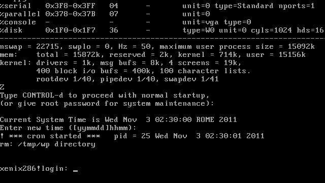 Xenix 286 смотреть онлайн