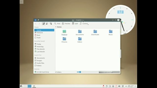 KAOS Linux 2015.11 Quick Look смотреть онлайн