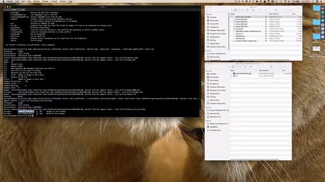 Using pdfToolbox from the command line or through scripting смотреть онлайн