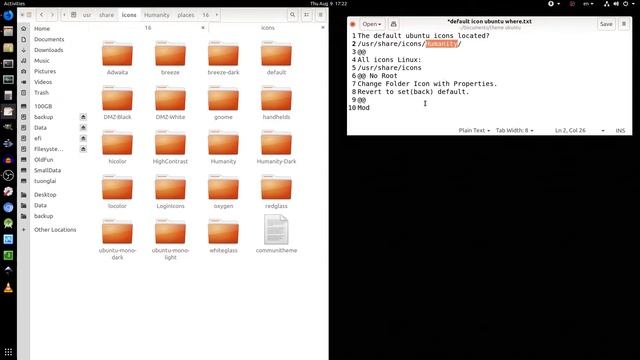 Mod Theme: Icon in Linux OS | Change Default | Ubuntu OS смотреть онлайн